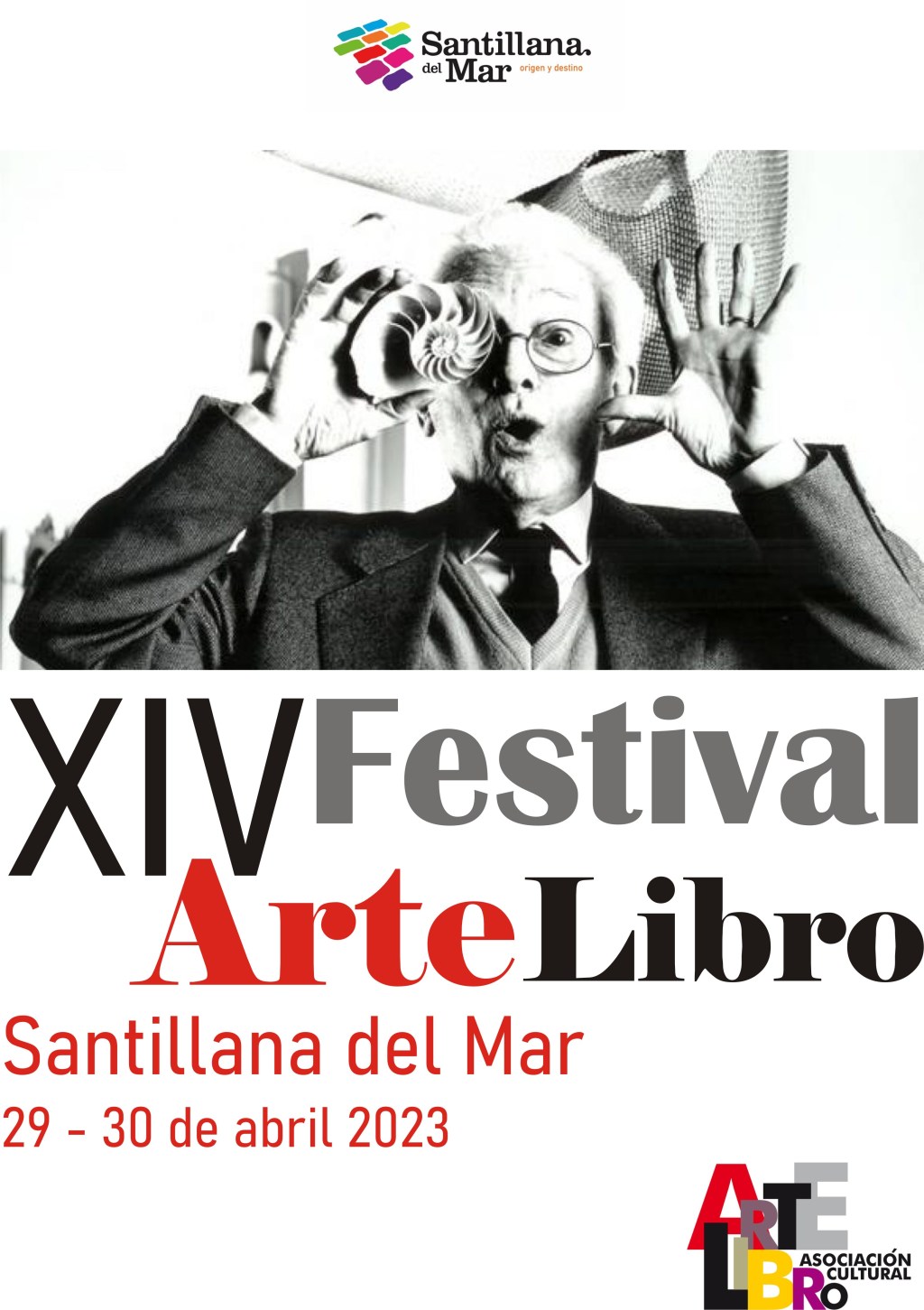 XIV Festival Arte Libro 28 – 30 de abril. Museo Jesús Otero y Plaza Mayor de Santillana del&nbsp;Mar
