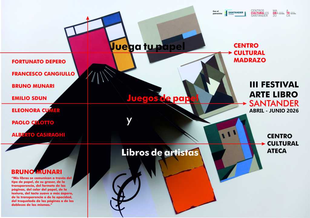 III Festival Arte Libro en Santander: Juega tu&nbsp;Papel